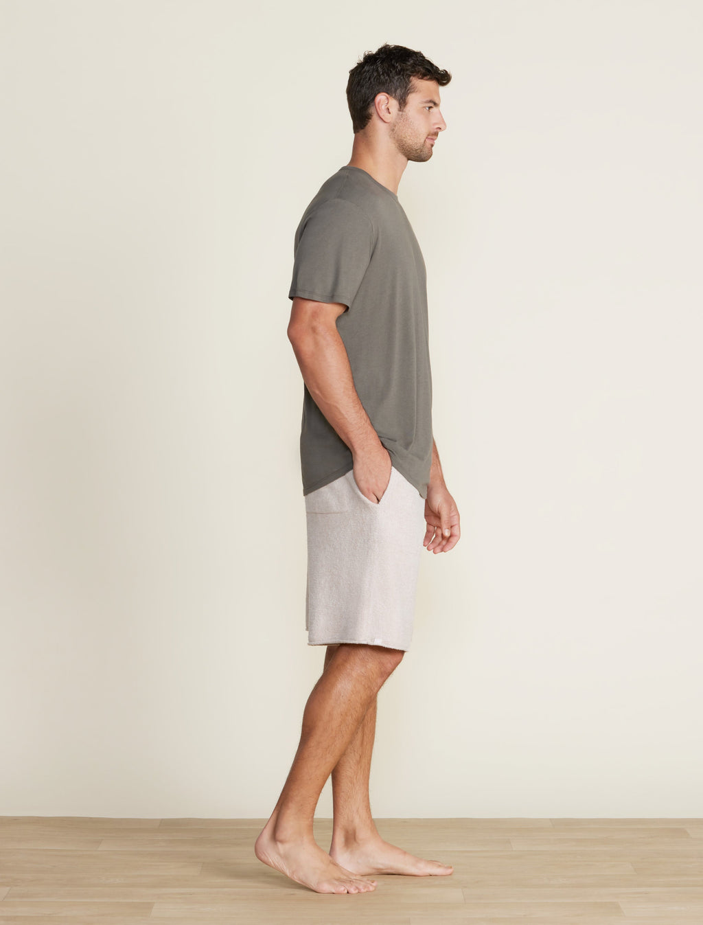 Malibu Collection® Short Sleeve Cotton Modal Crew