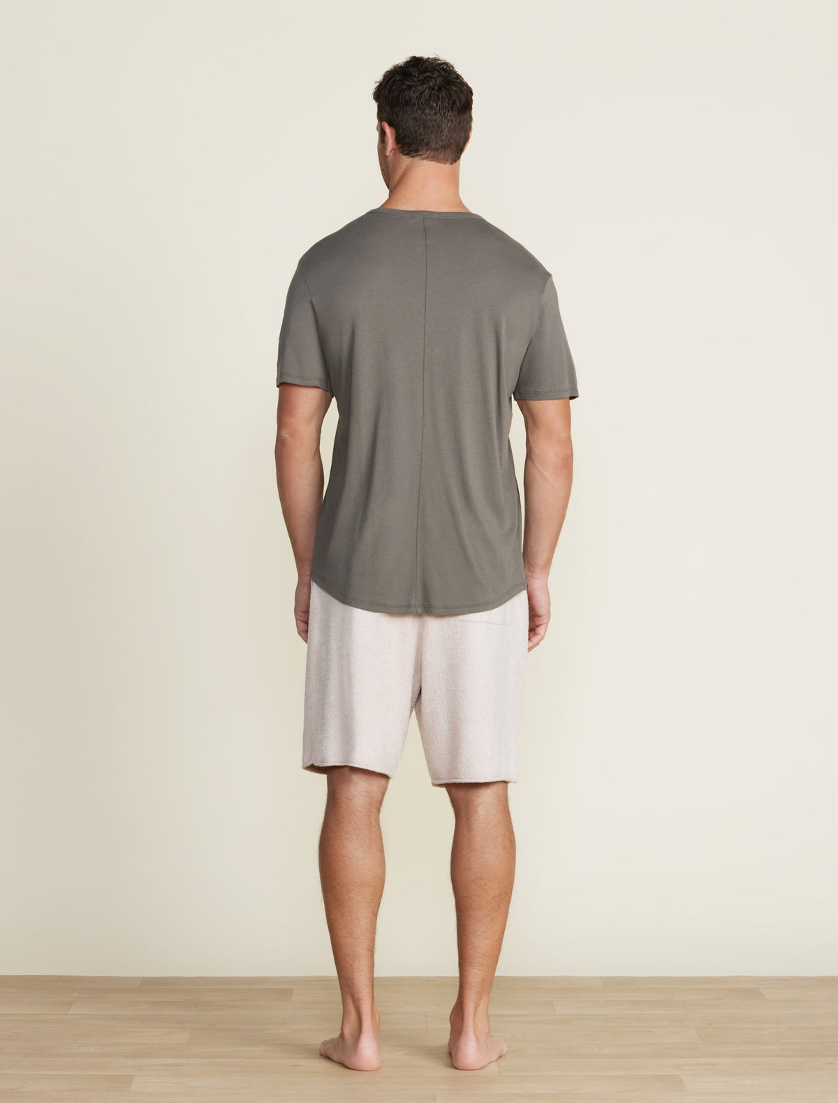 Malibu Collection® Short Sleeve Cotton Modal Crew