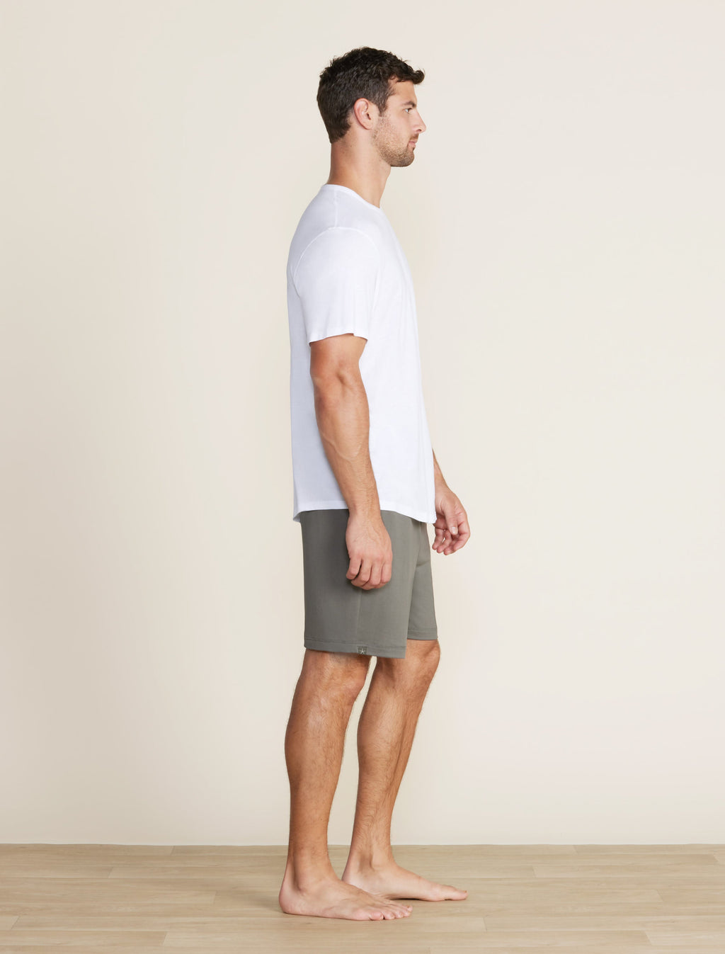 Malibu Collection® Short Sleeve Cotton Modal Crew