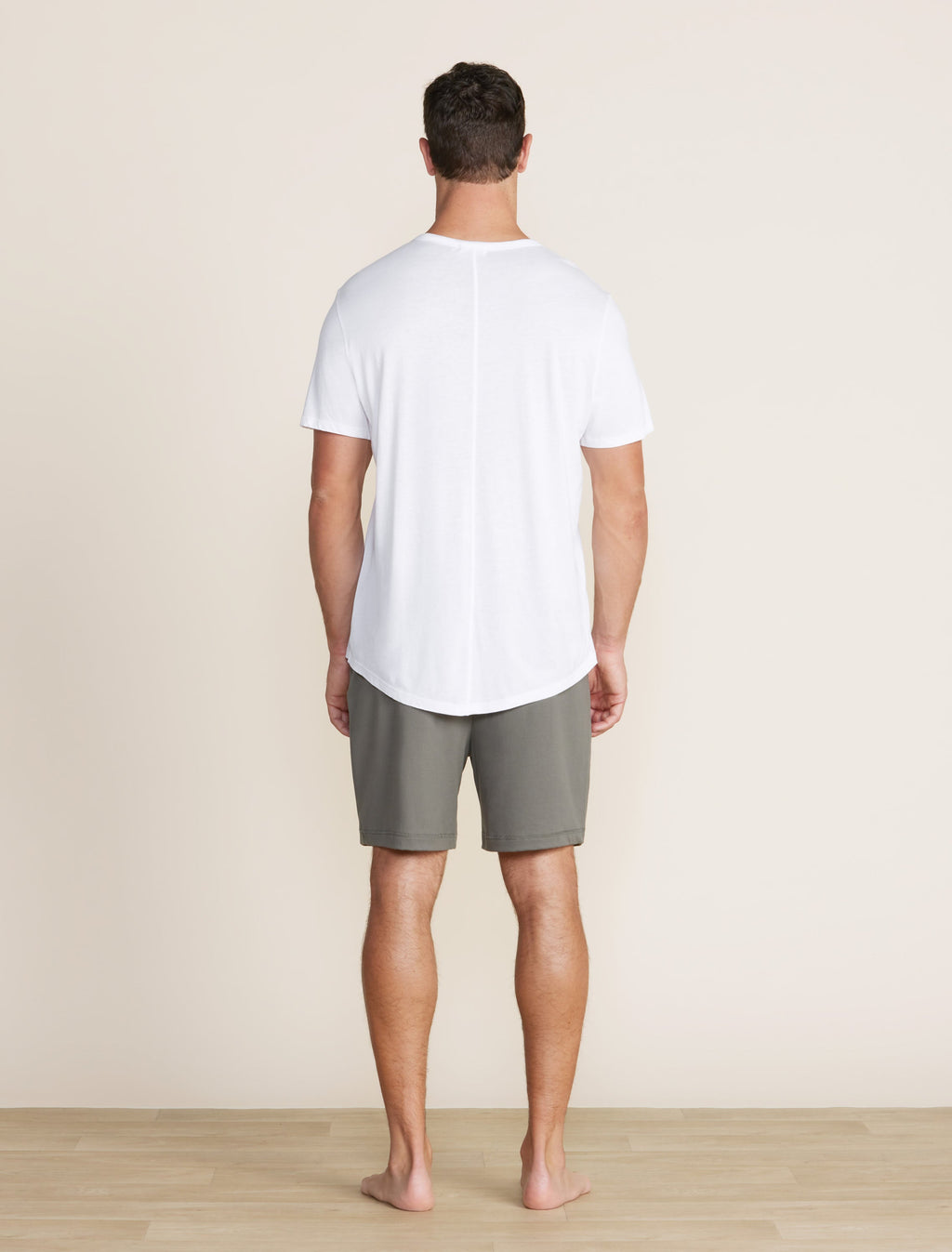 Malibu Collection® Short Sleeve Cotton Modal Crew
