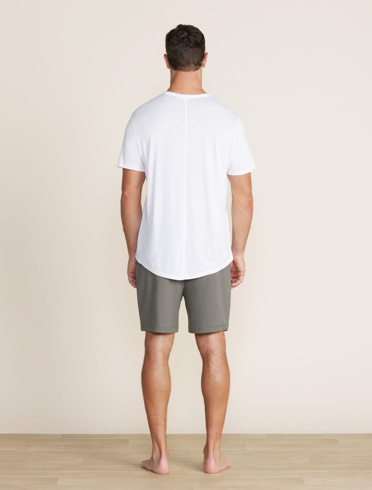 Malibu Collection® Short Sleeve Cotton Modal Crew