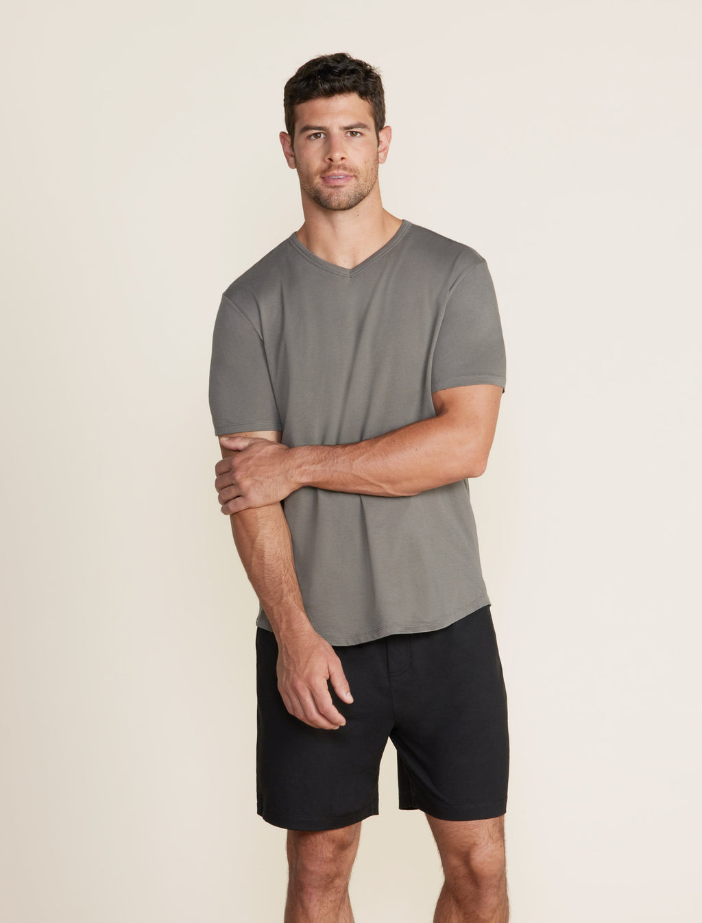 Malibu Collection® Washed Jersey Short Sleeve