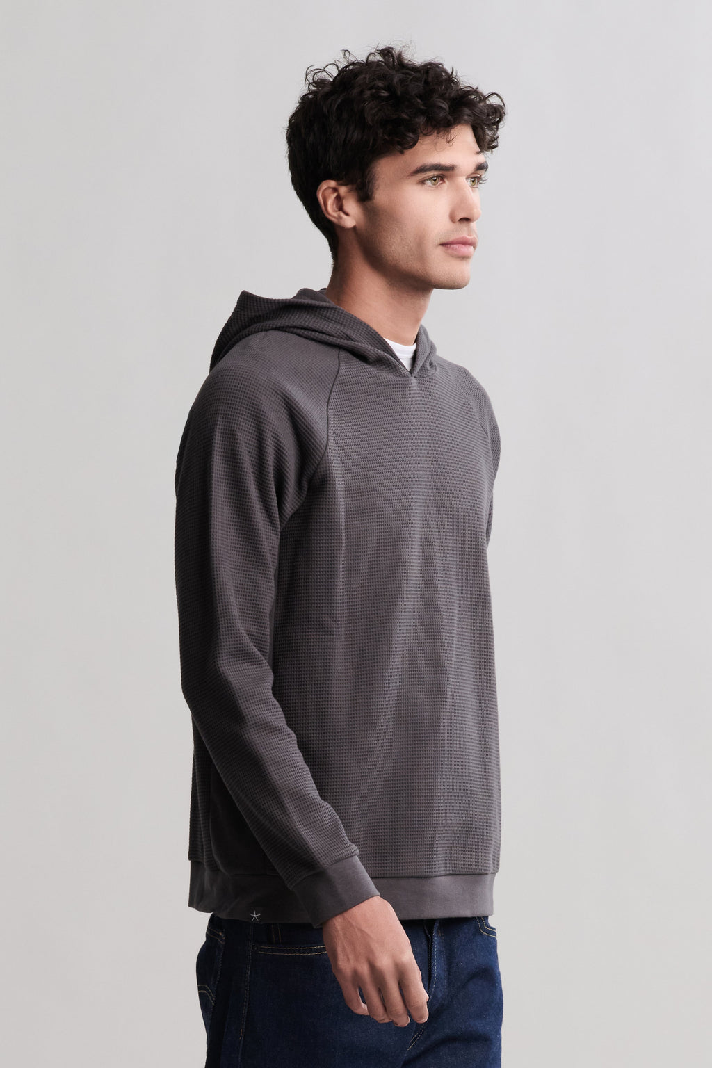Waffle Thermal Hoodie