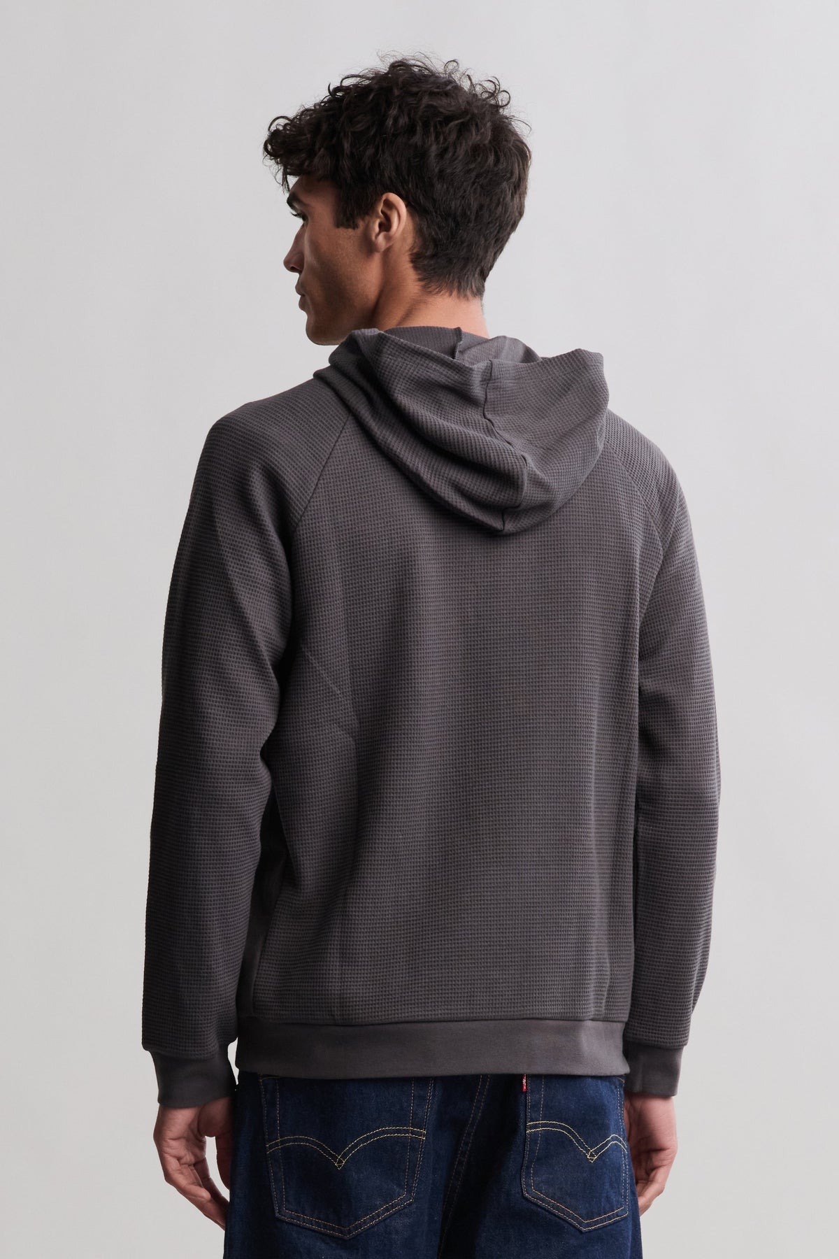 Waffle Thermal Hoodie
