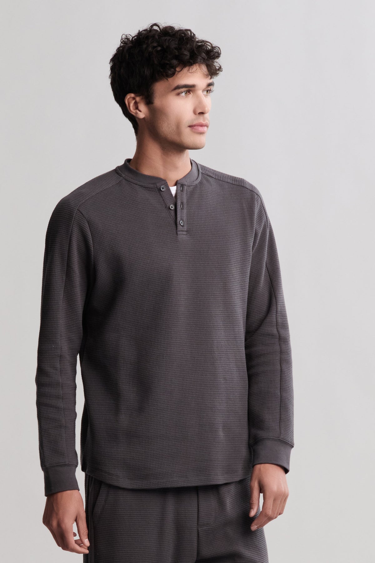 Waffle Thermal Henley