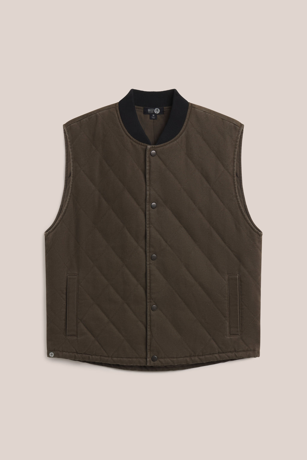 Cotton Canvas Twill Quilted Vest