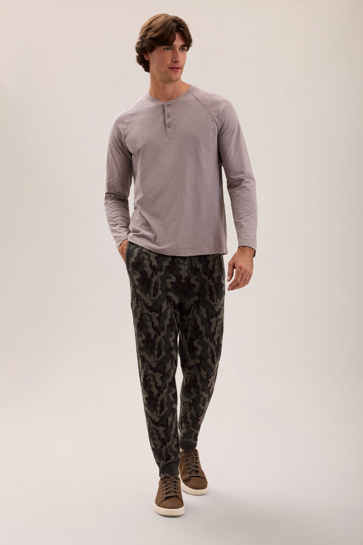 Slub Jersey Henley