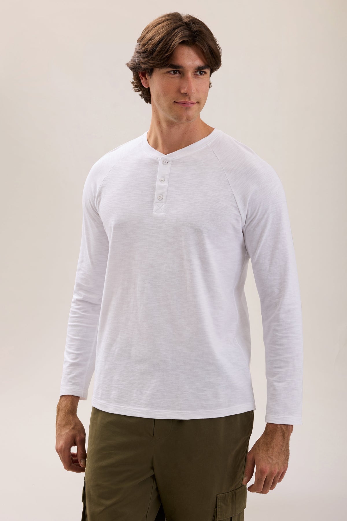 Slub Jersey Henley