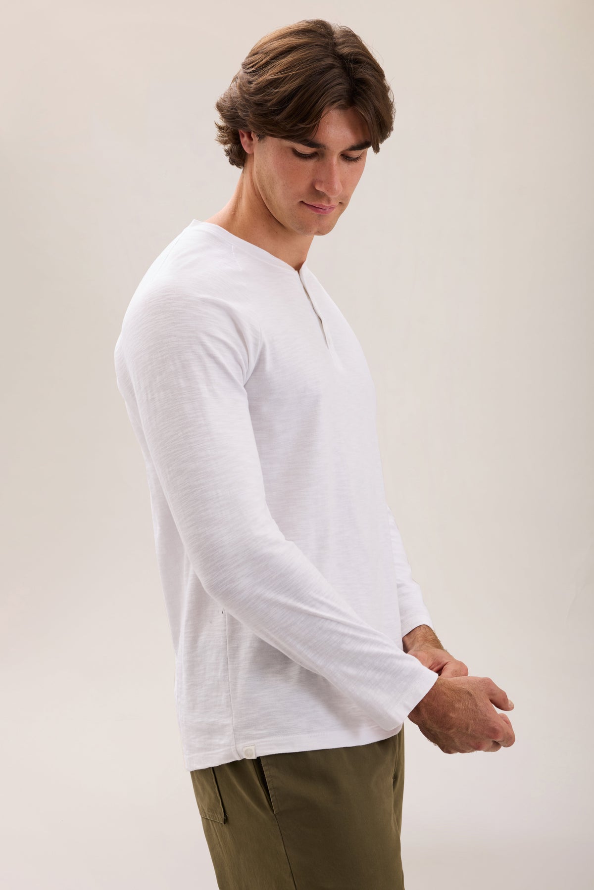 Slub Jersey Henley