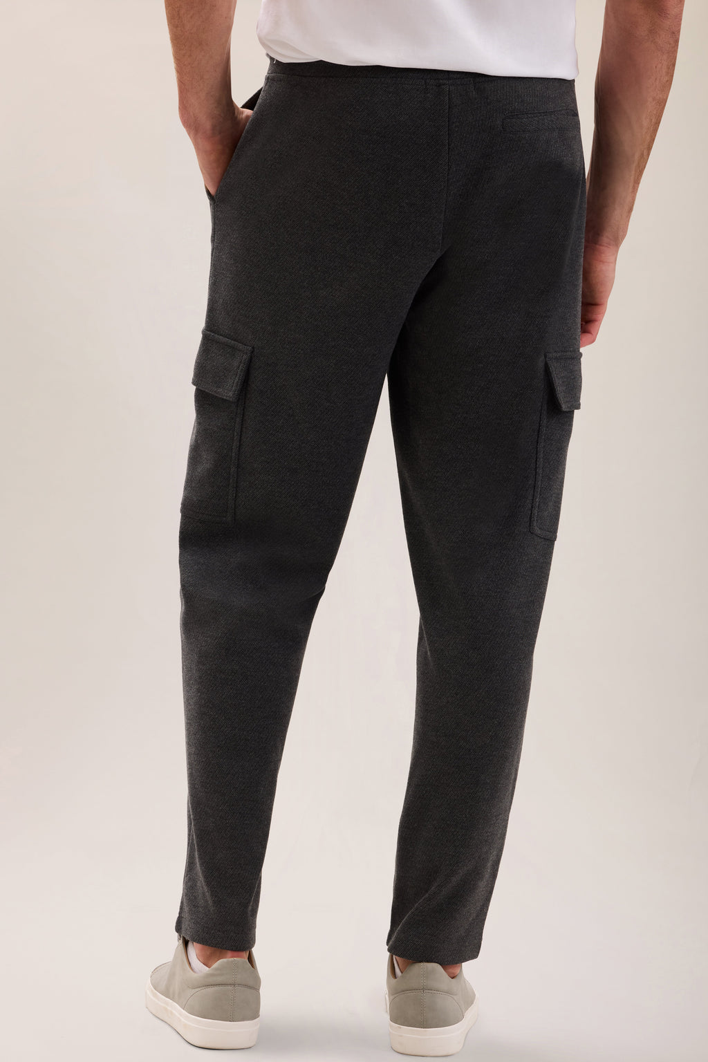Double Face Heavy Knit Cargo Pant