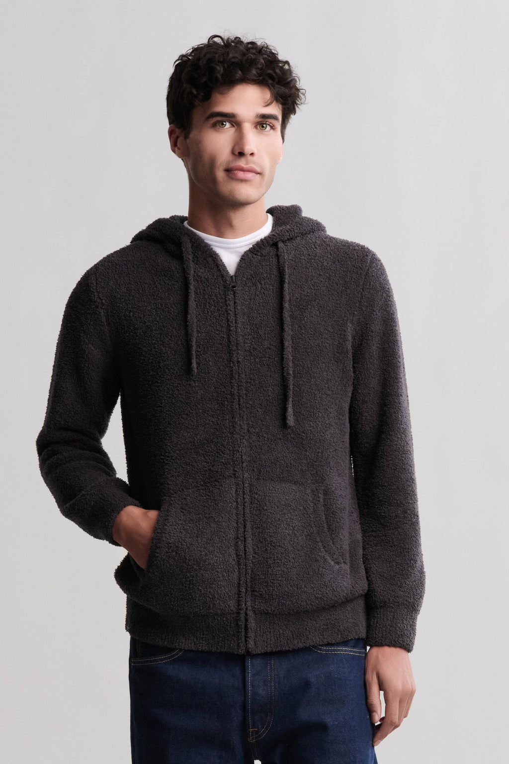 CozyChic® Unisex Skull & Bones Zip Up Hoodie