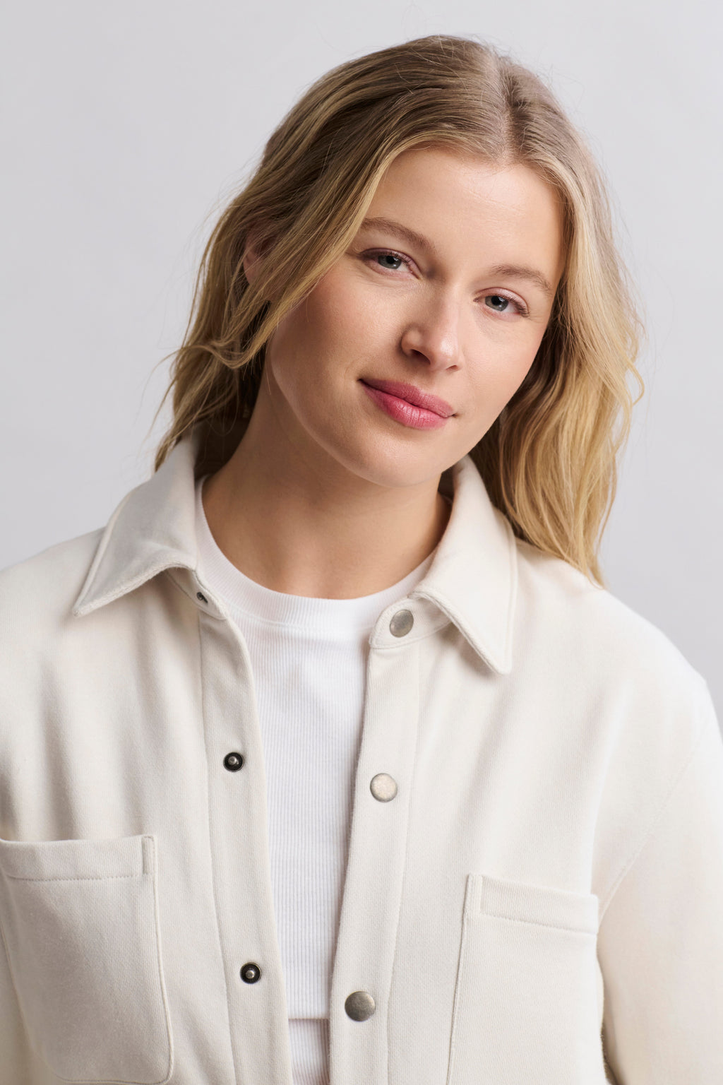 Malibu Collection® Unisex French Terry Shacket