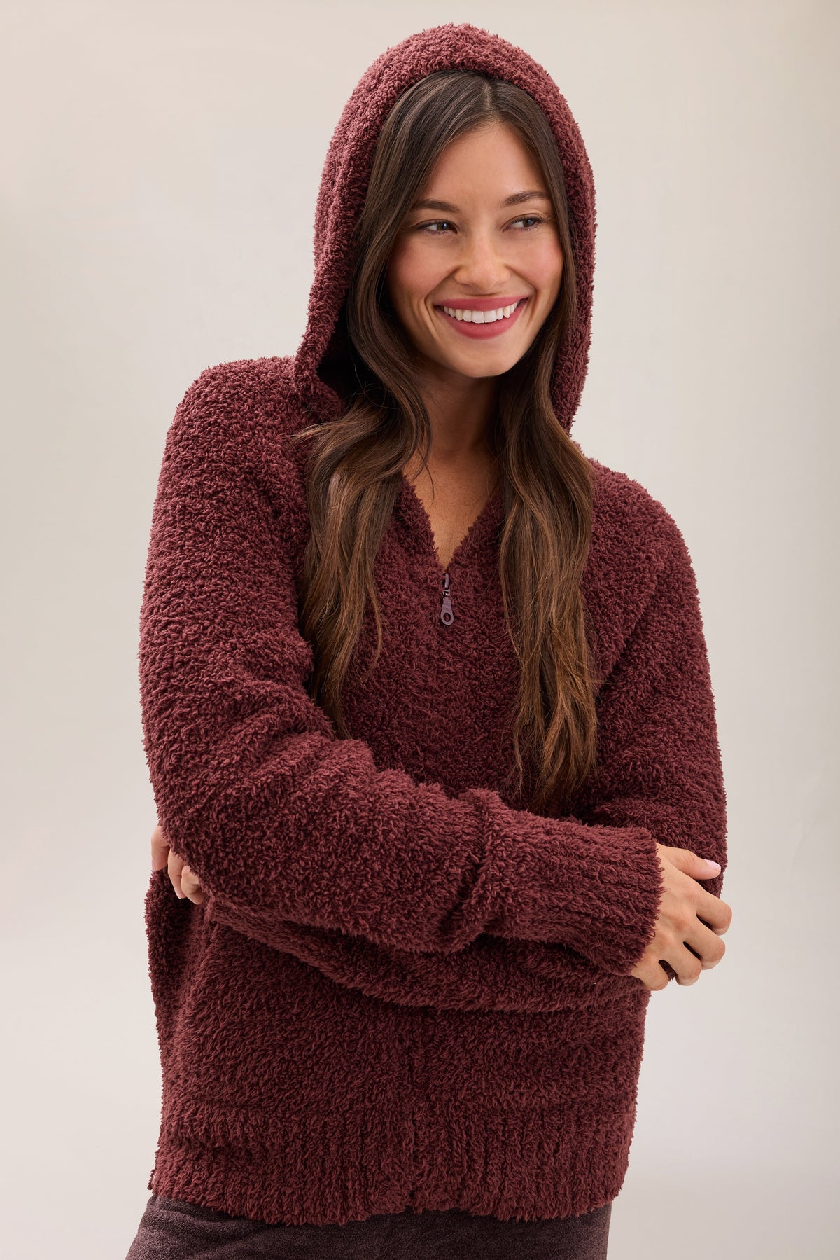 CozyChic® Women's Relaxed Zip-up Hoodie