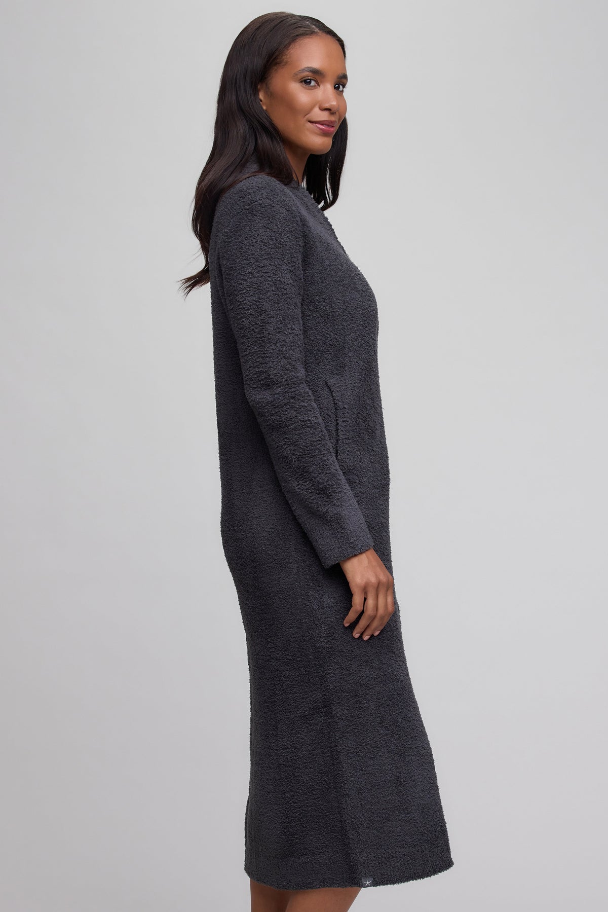 CozyChic® Full Zip V-neck Lounger