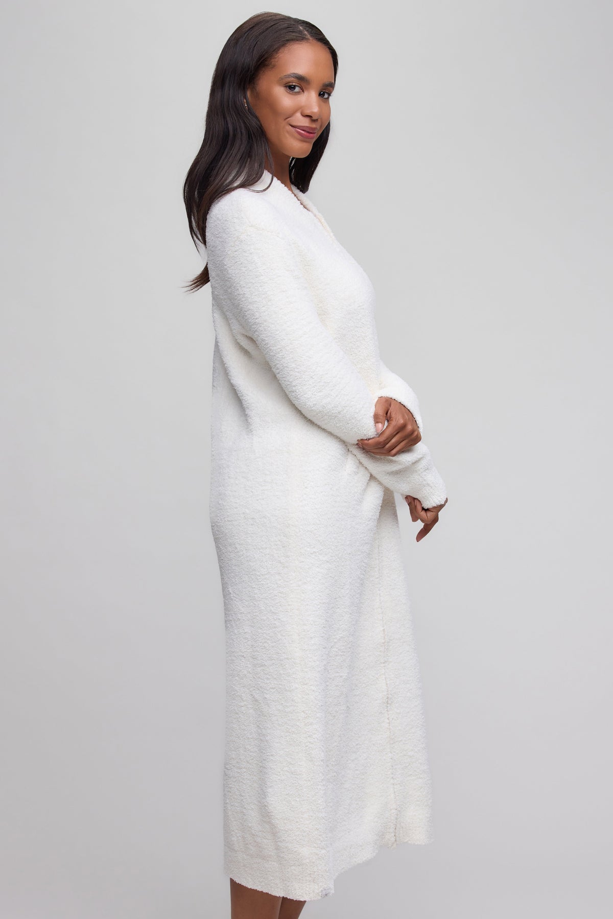 CozyChic® Full Zip V-neck Lounger
