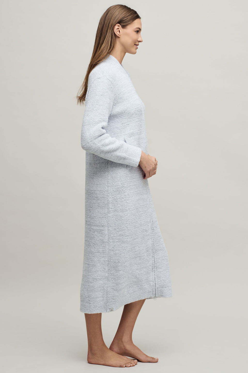 CozyChic® Full Zip V-neck Lounger