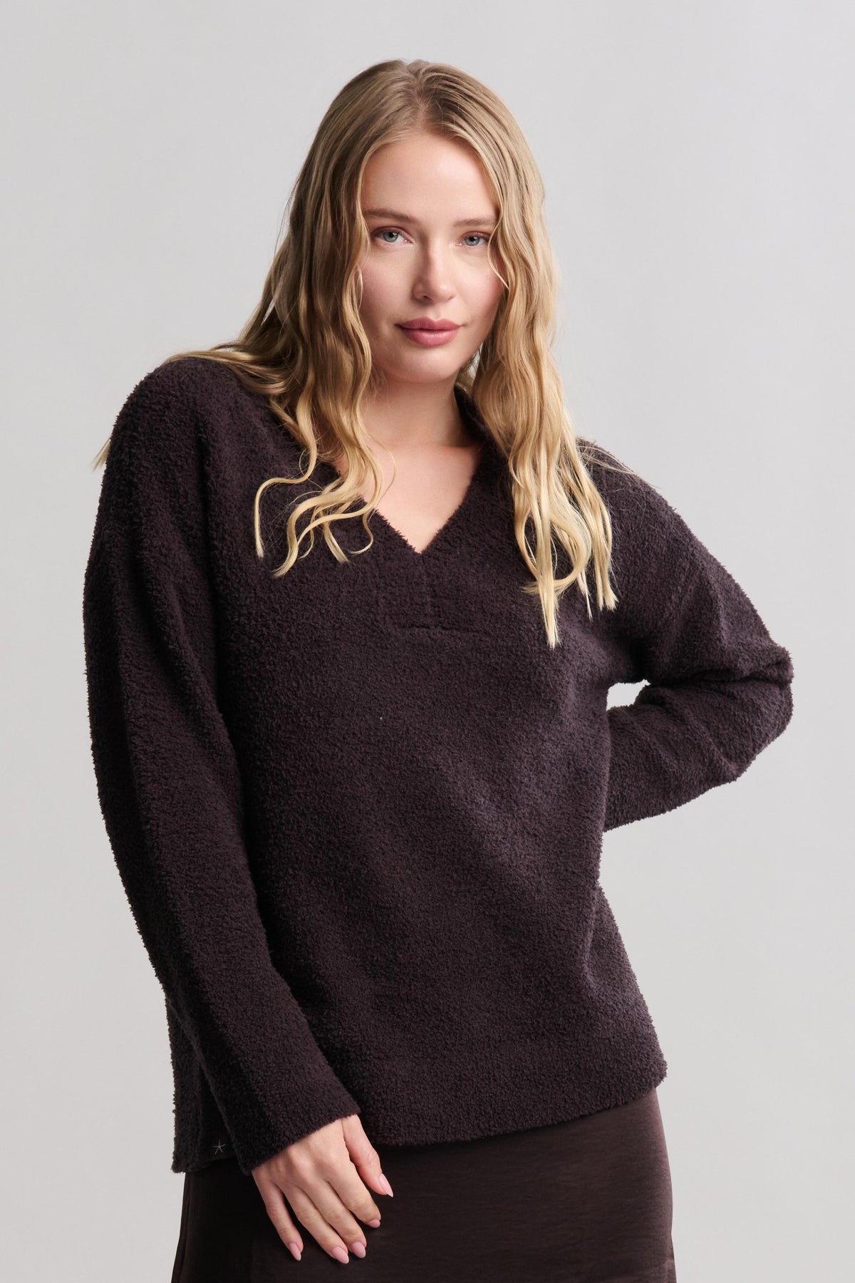 CozyChic® V-Neck Pullover