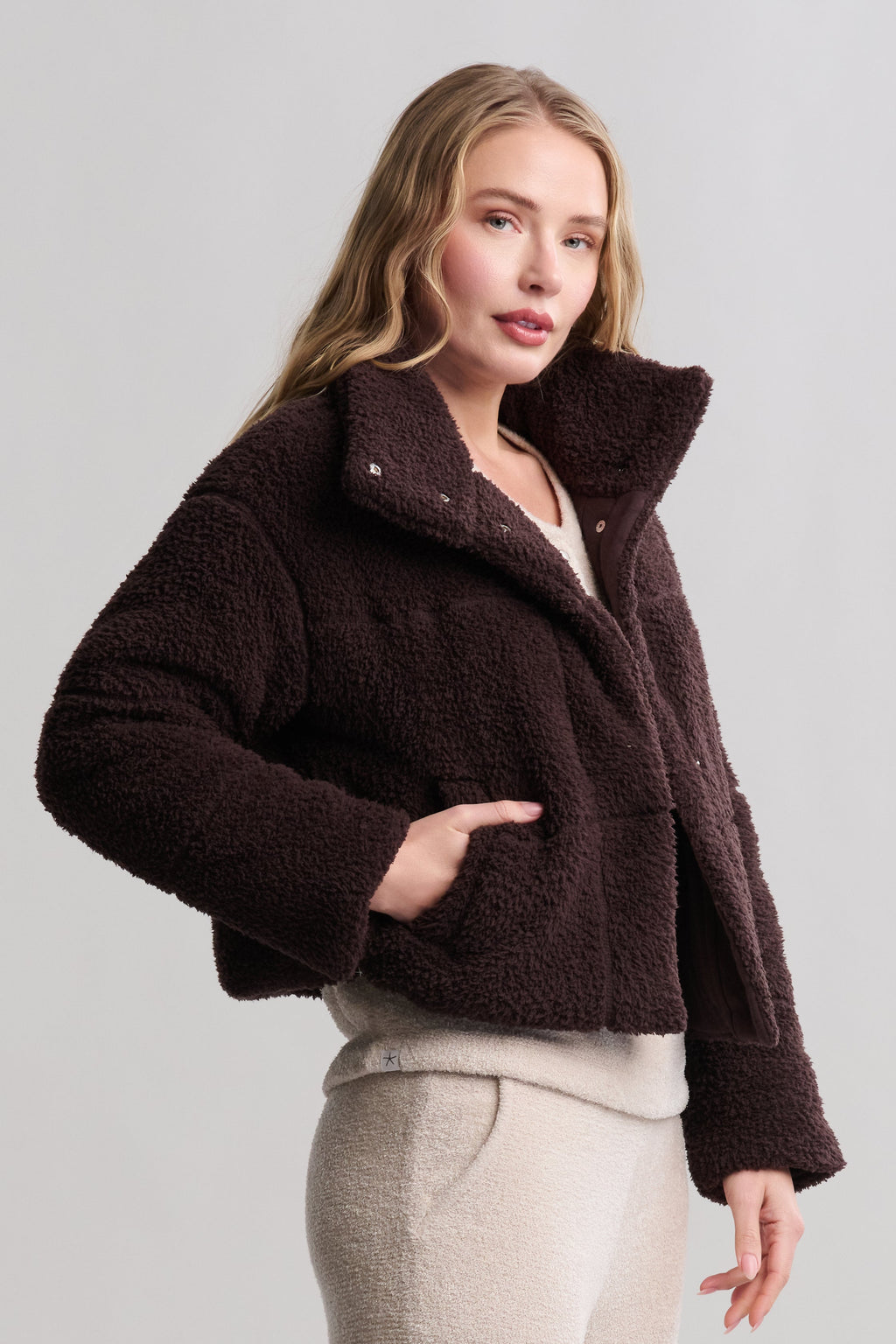 Brushed CozyChic® Puffer Jacket