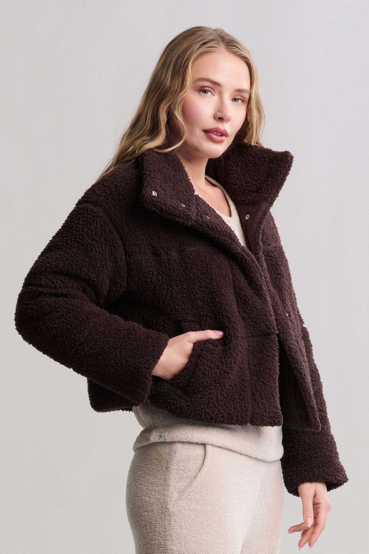 Brushed CozyChic® Puffer Jacket