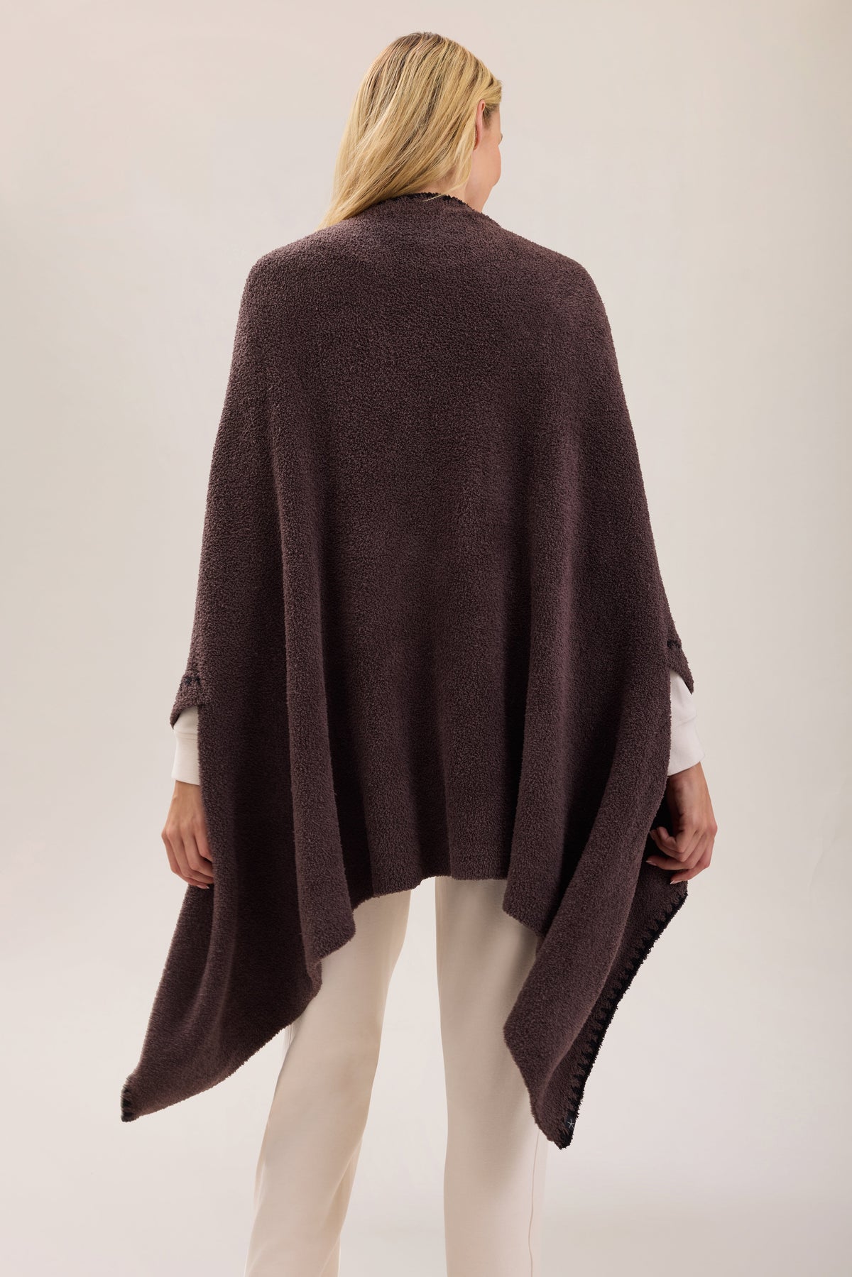 CozyChic® Blanket Stitch Wrap
