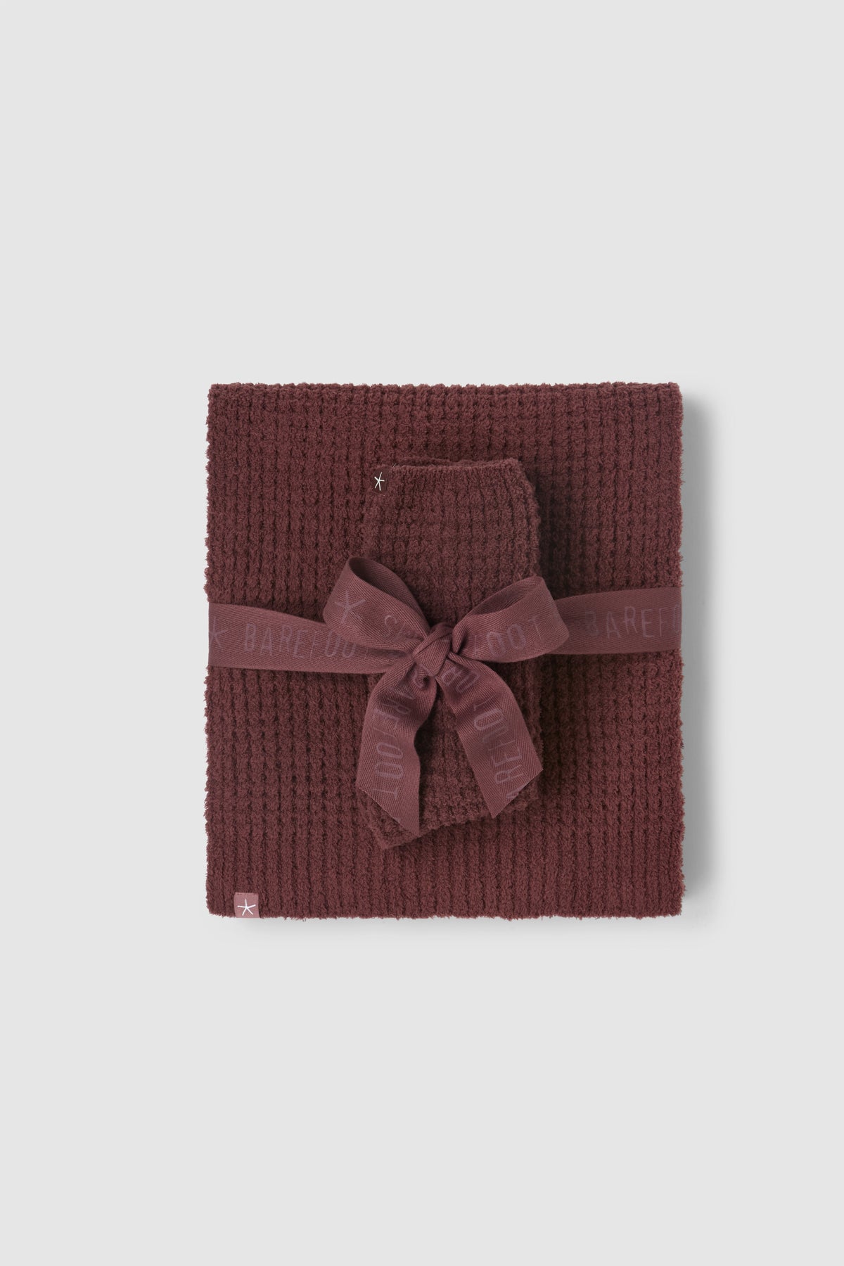 CozyChic® Waffle Scarf and Sock Set