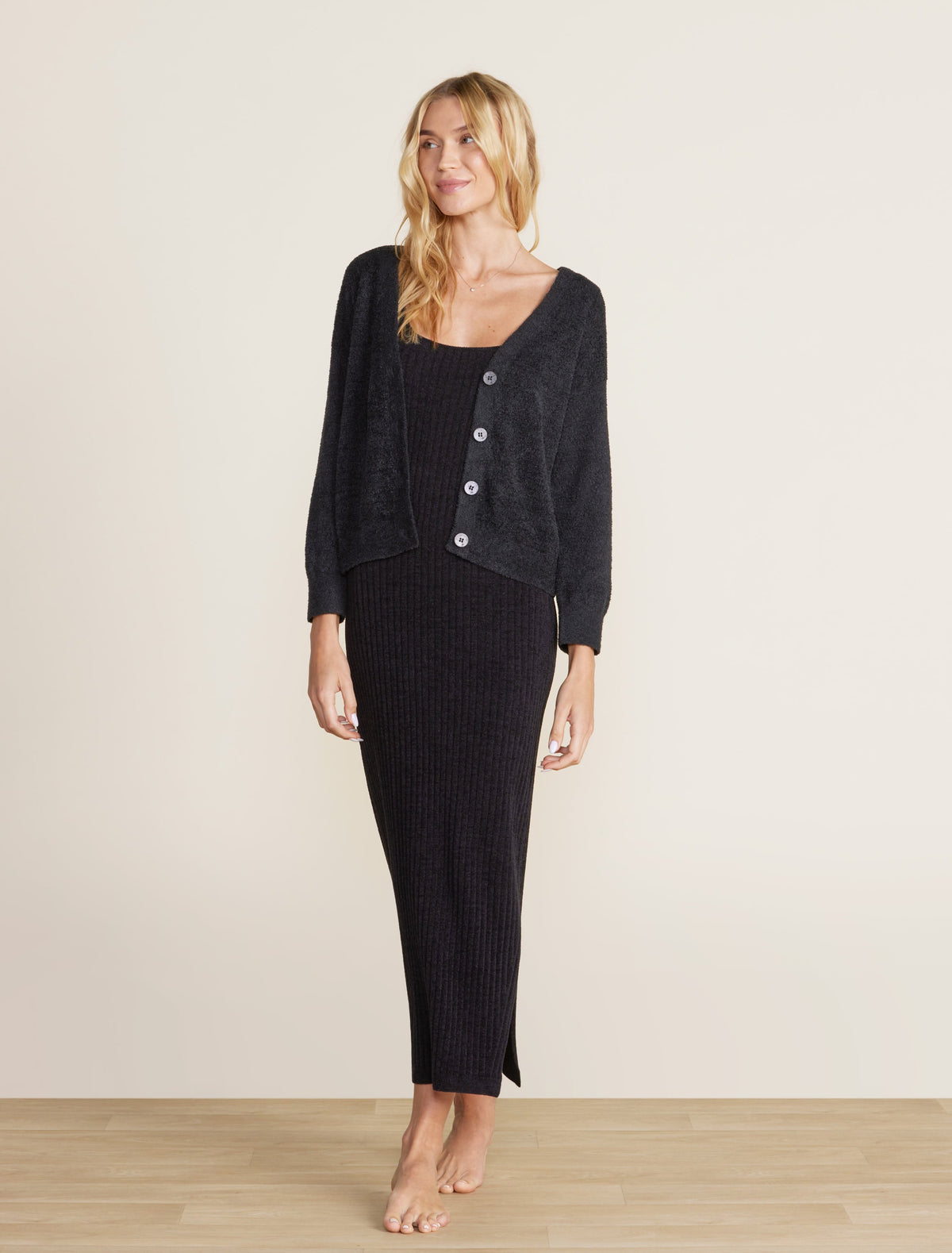 CozyChic Lite® Diamond Pointelle Cardigan