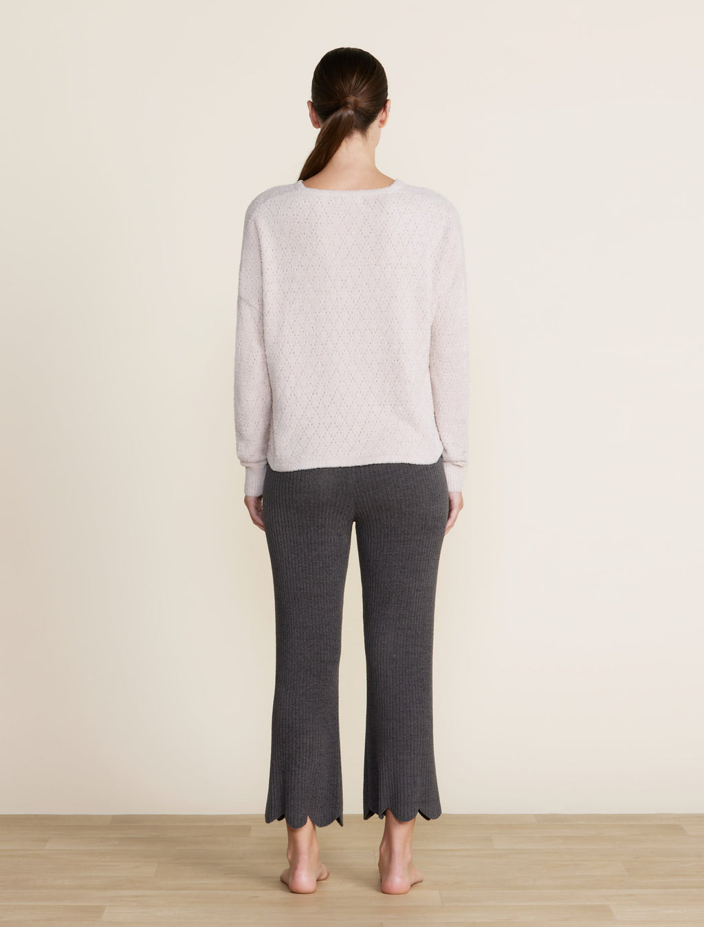 CozyChic Lite® Diamond Pointelle Cardigan