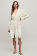 CozyChic Lite® Variegated Stripe Ribbed Robe