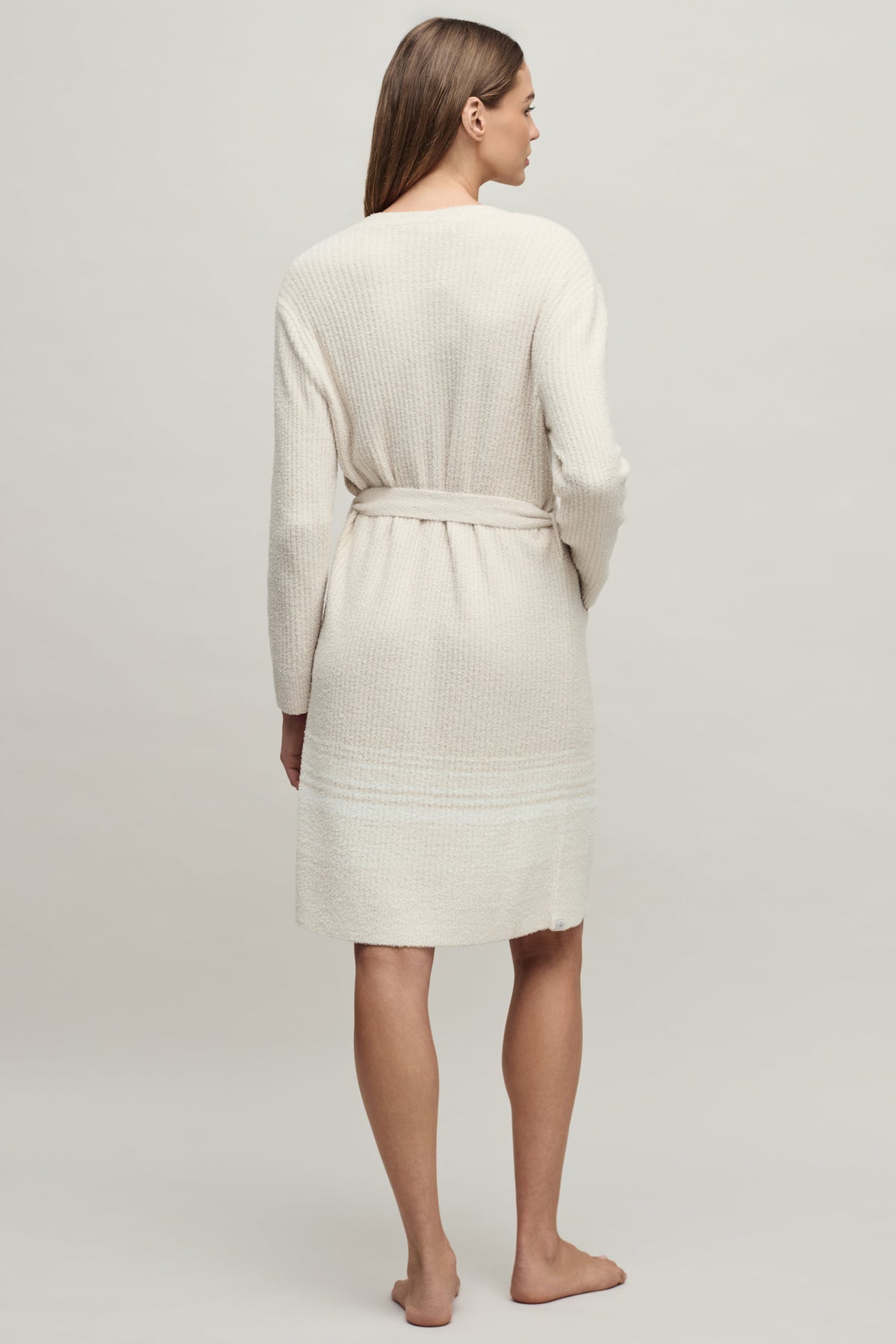 CozyChic Lite® Variegated Stripe Ribbed Robe