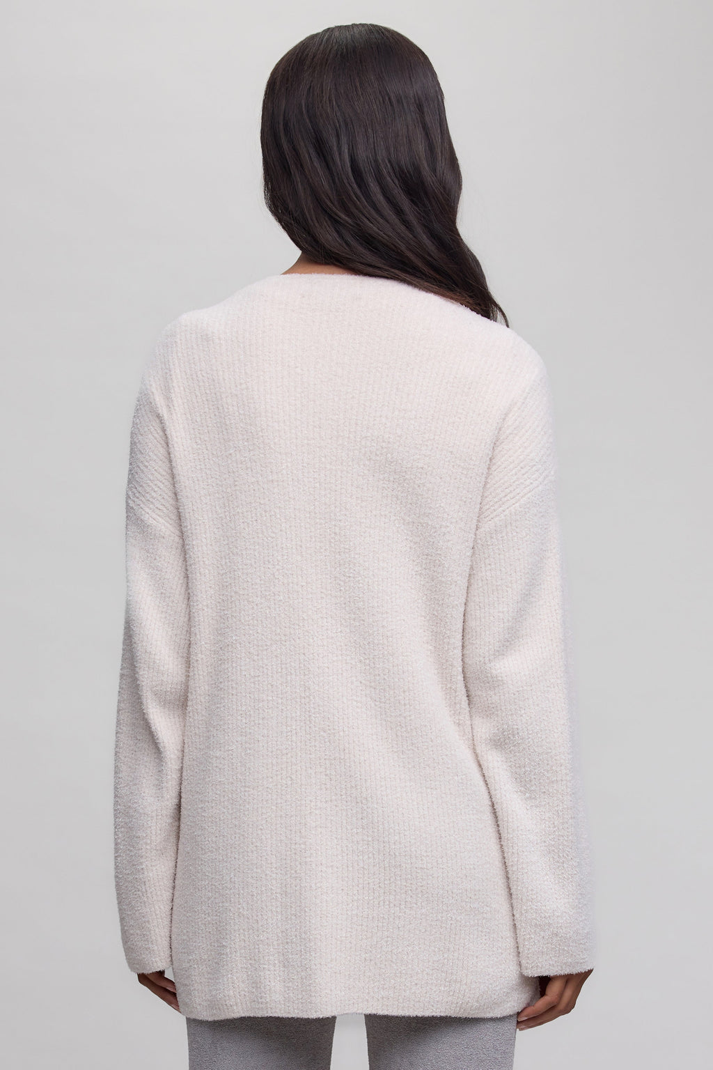 CozyChic Lite® Thin Rib Button Front Cardigan