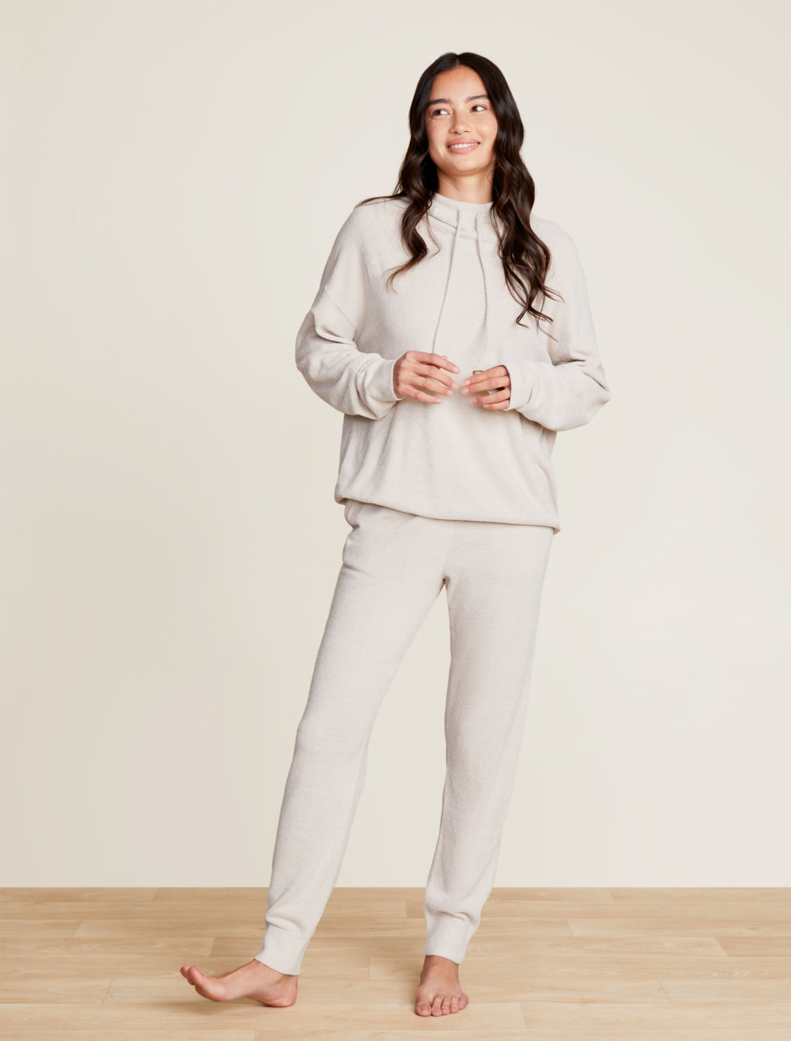 CozyChic Ultra Lite® Funnel Neck Hooded Pullover