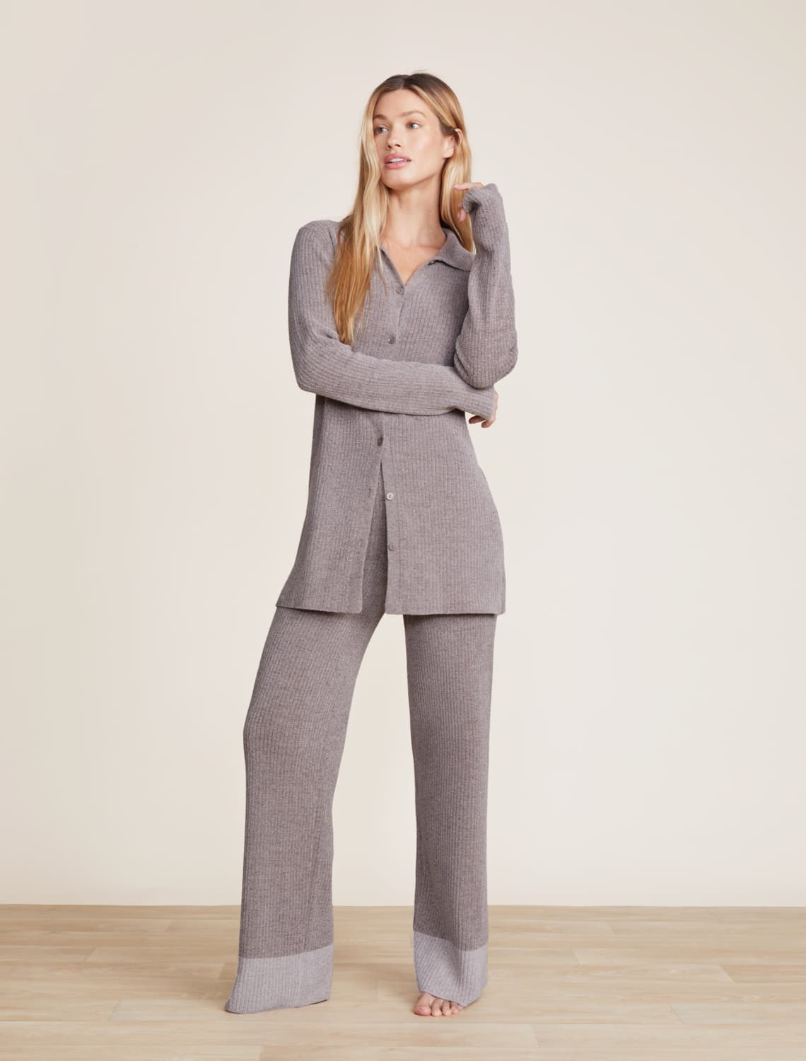 CozyChic Ultra Lite® Ribbed Button Down Cardigan