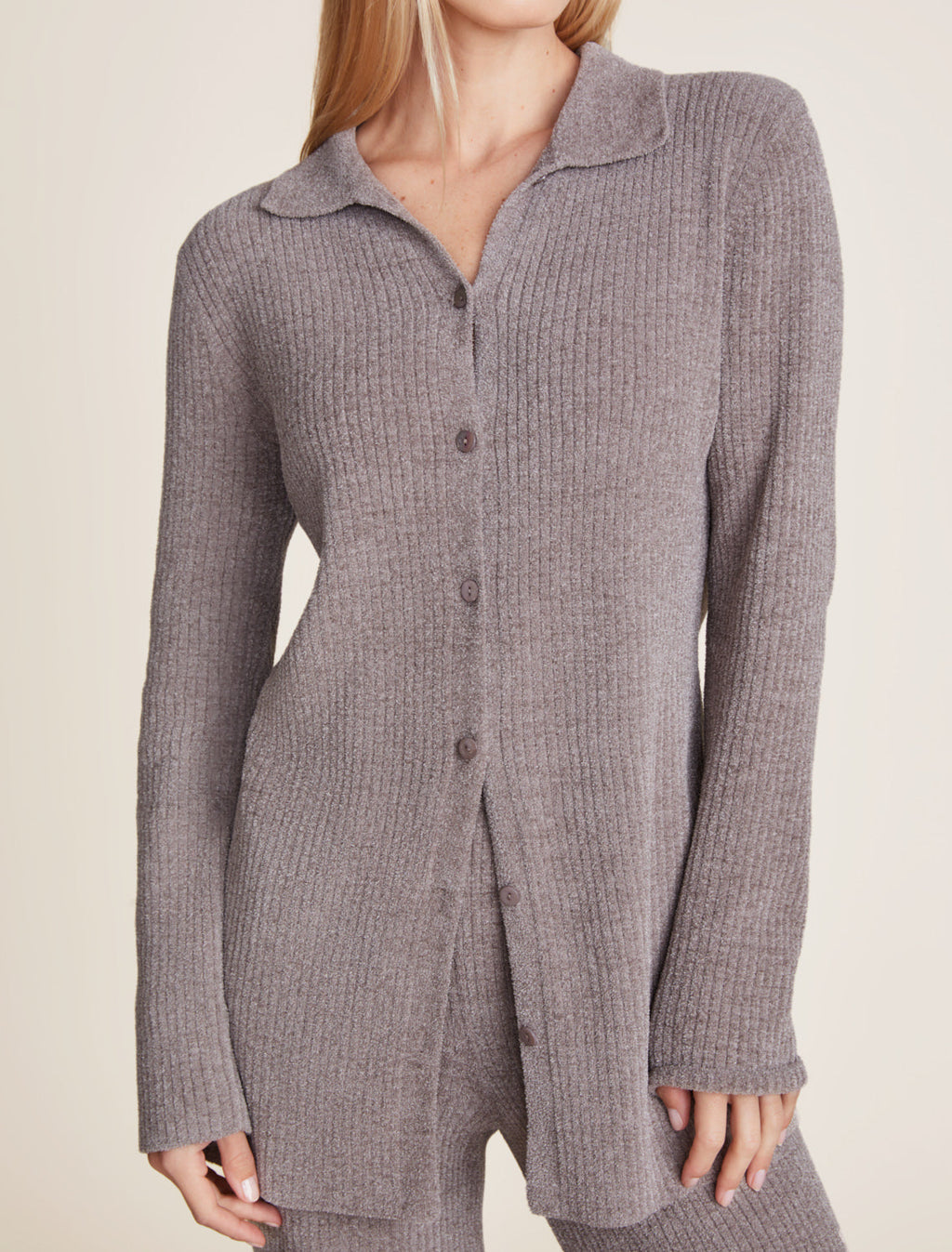 CozyChic Ultra Lite® Ribbed Button Down Cardigan