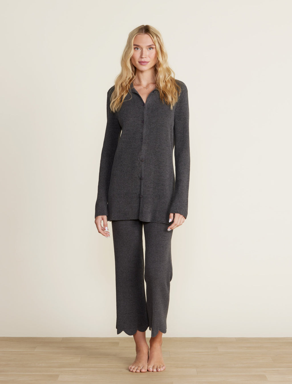 CozyChic Ultra Lite® Ribbed Button Down Cardigan