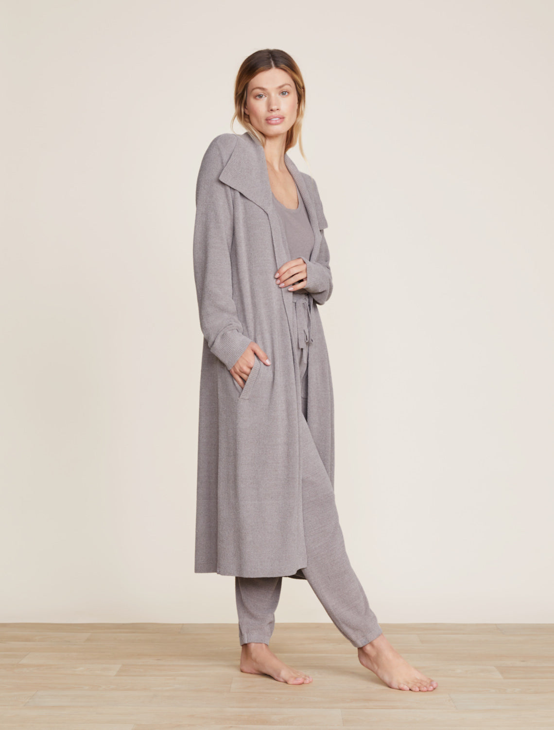 CozyChic Ultra Lite® Wide Collar Long Cardigan