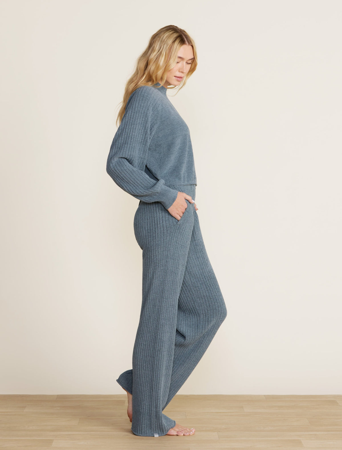 CozyChic Ultra Lite® Cropped Mock Neck
