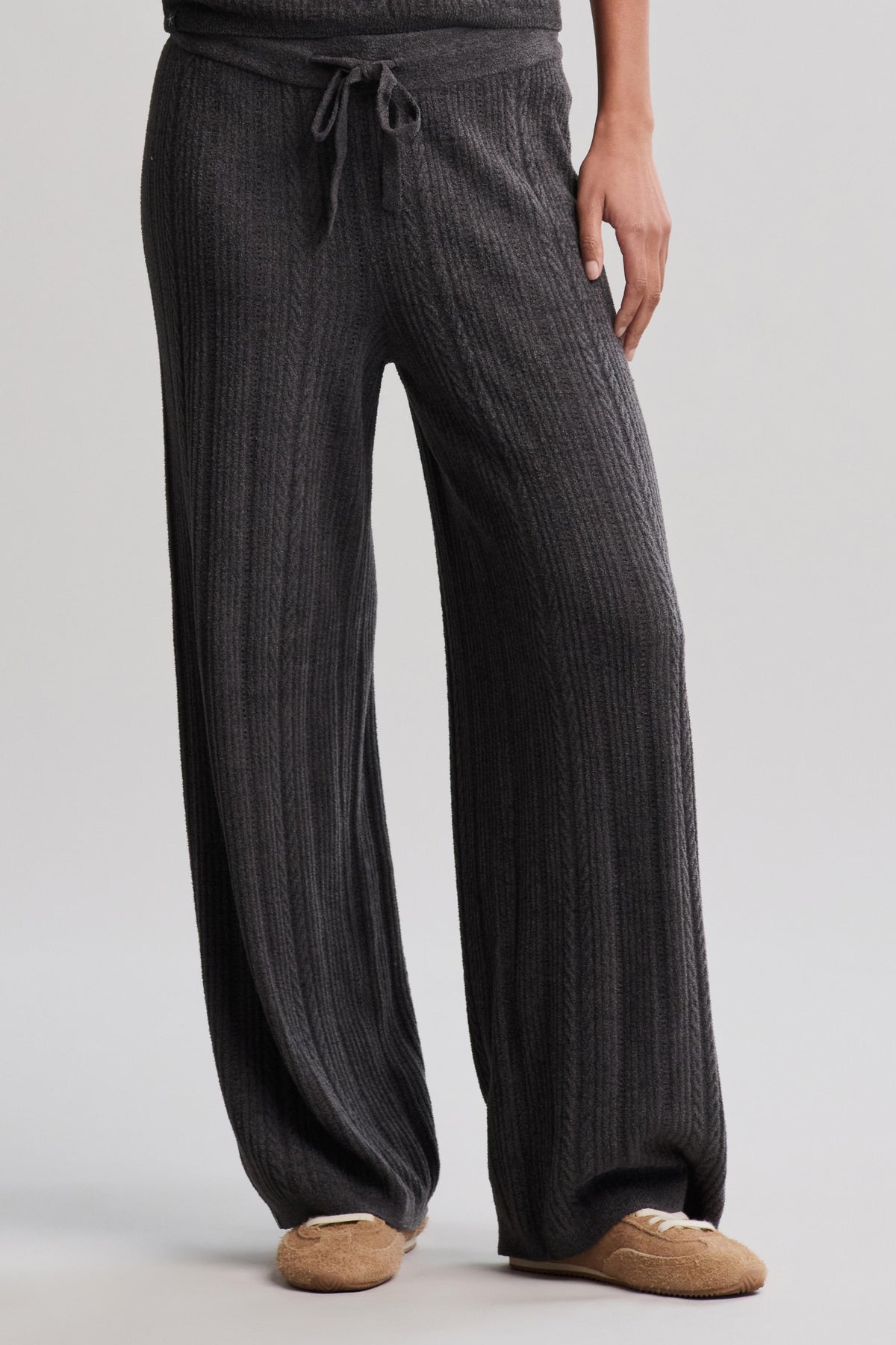 CozyChic Ultra Lite® Cable Knit Ankle Pant