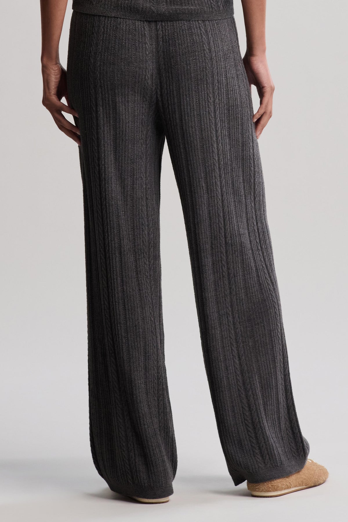 CozyChic Ultra Lite® Cable Knit Ankle Pant