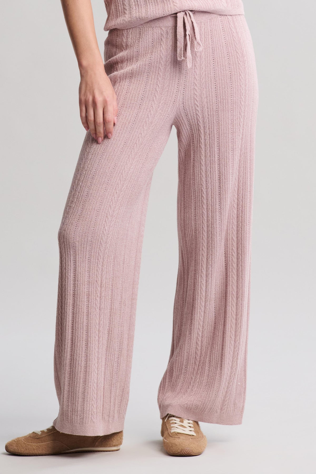 CozyChic Ultra Lite® Cable Knit Ankle Pant
