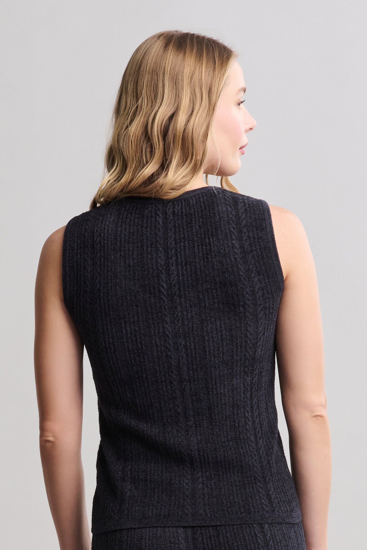 CozyChic Ultra Lite® Cable Knit Tank