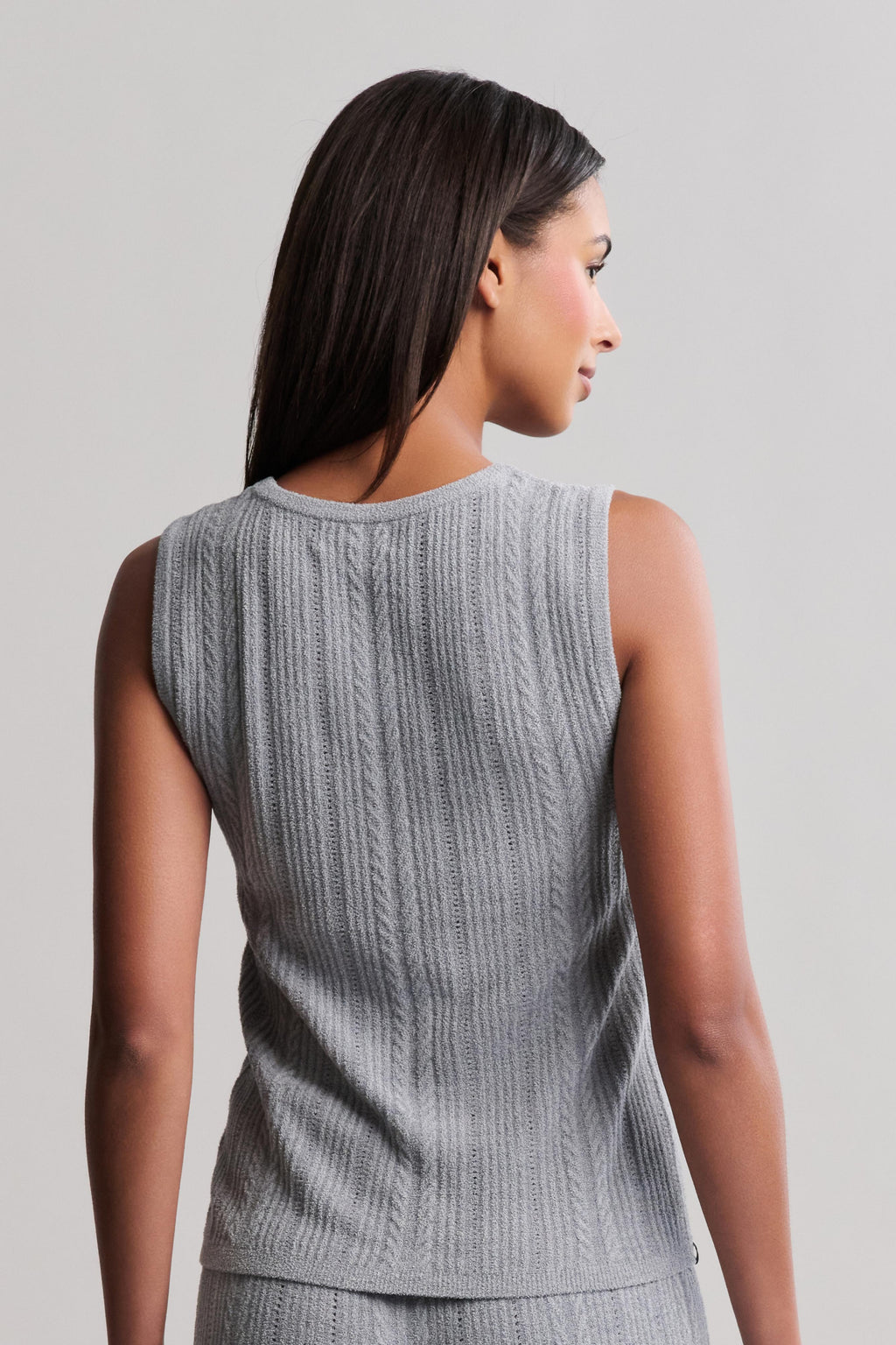 CozyChic Ultra Lite® Cable Knit Tank