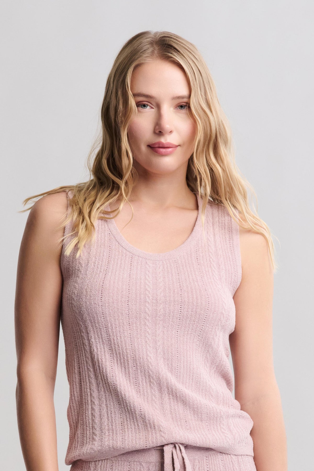 CozyChic Ultra Lite® Cable Knit Tank