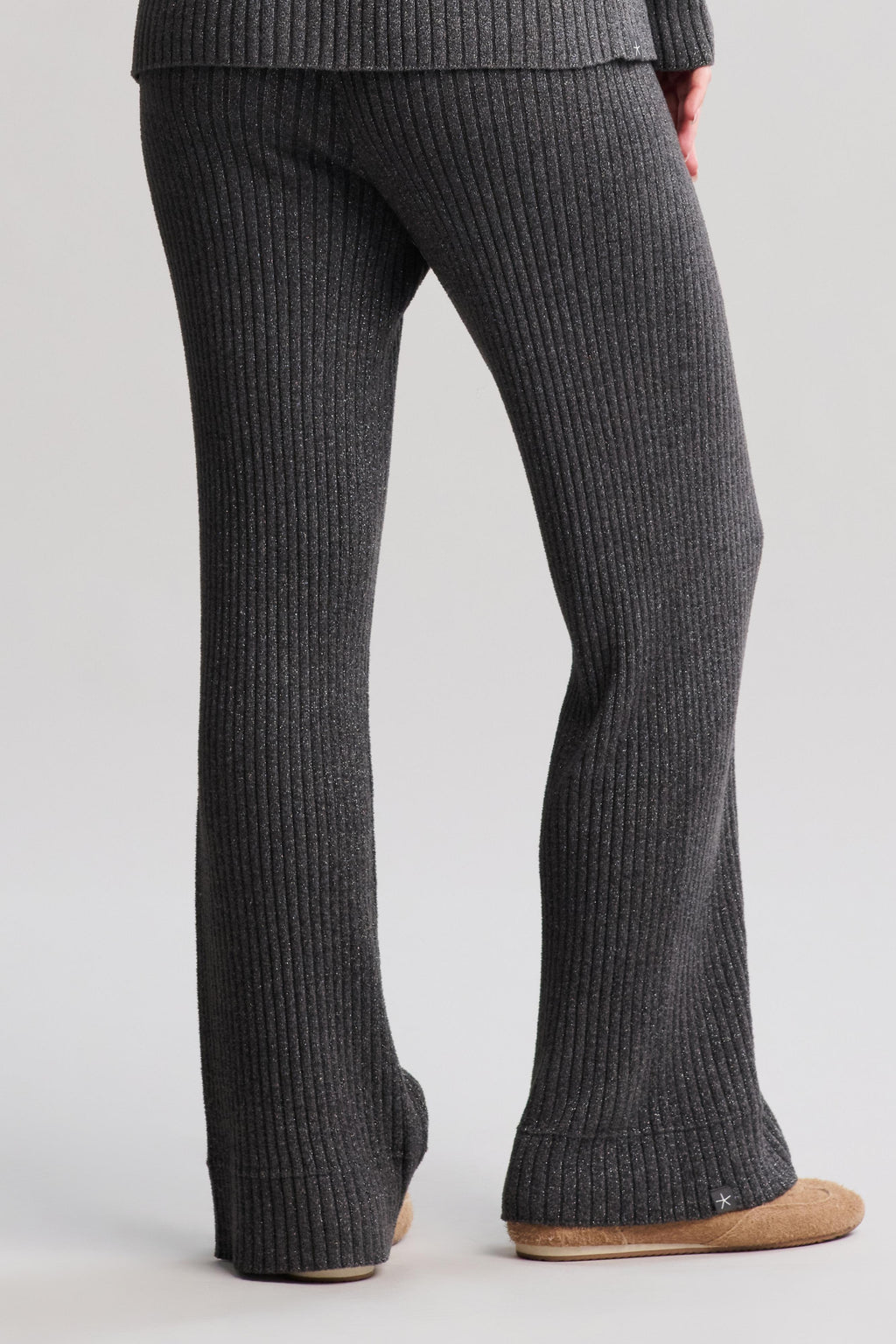 CozyChic Ultra Lite® Lurex Rib Wide Leg Pant