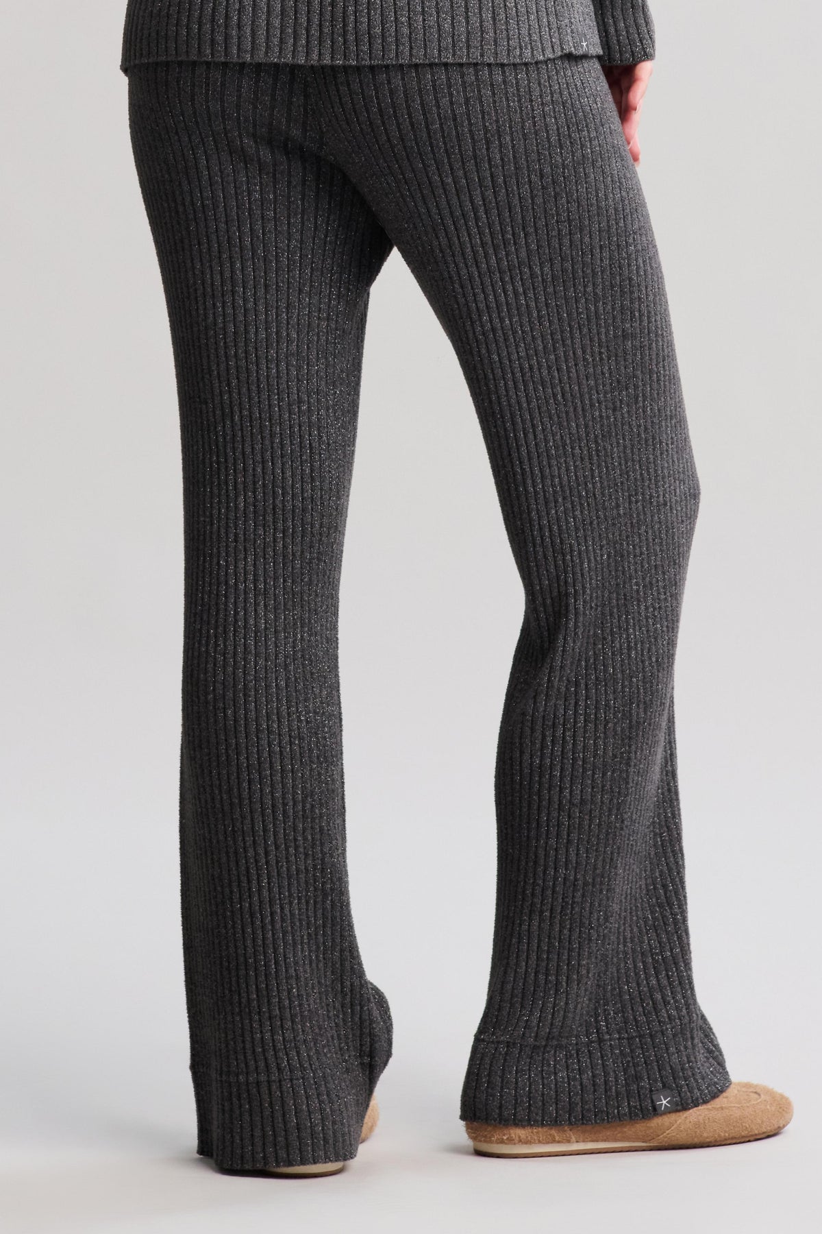 CozyChic Ultra Lite® Lurex Rib Wide Leg Pant
