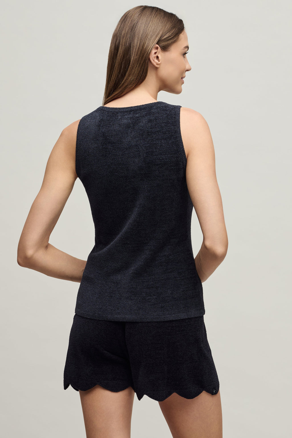 CozyChic Ultra Lite® Scallop V-Neck Tank