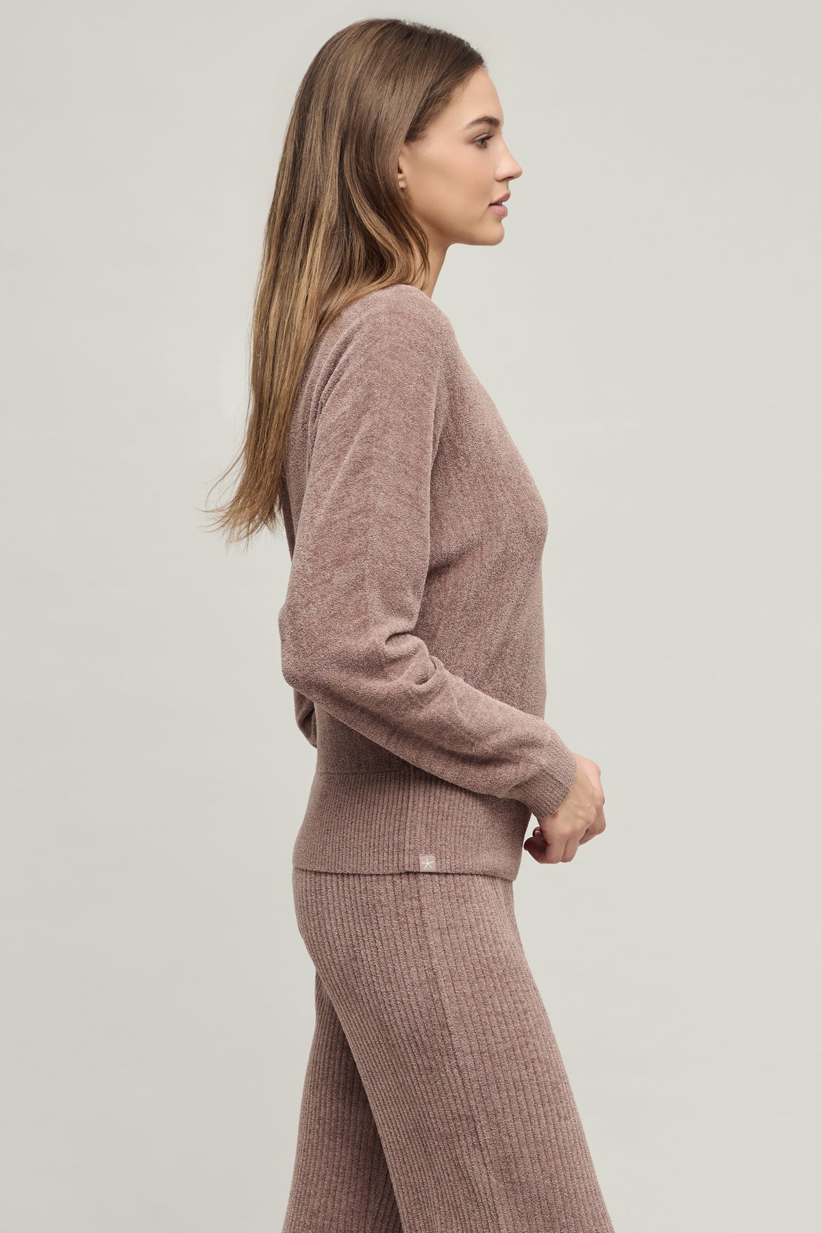 CozyChic Ultra Lite® Scallop Dolman Henley