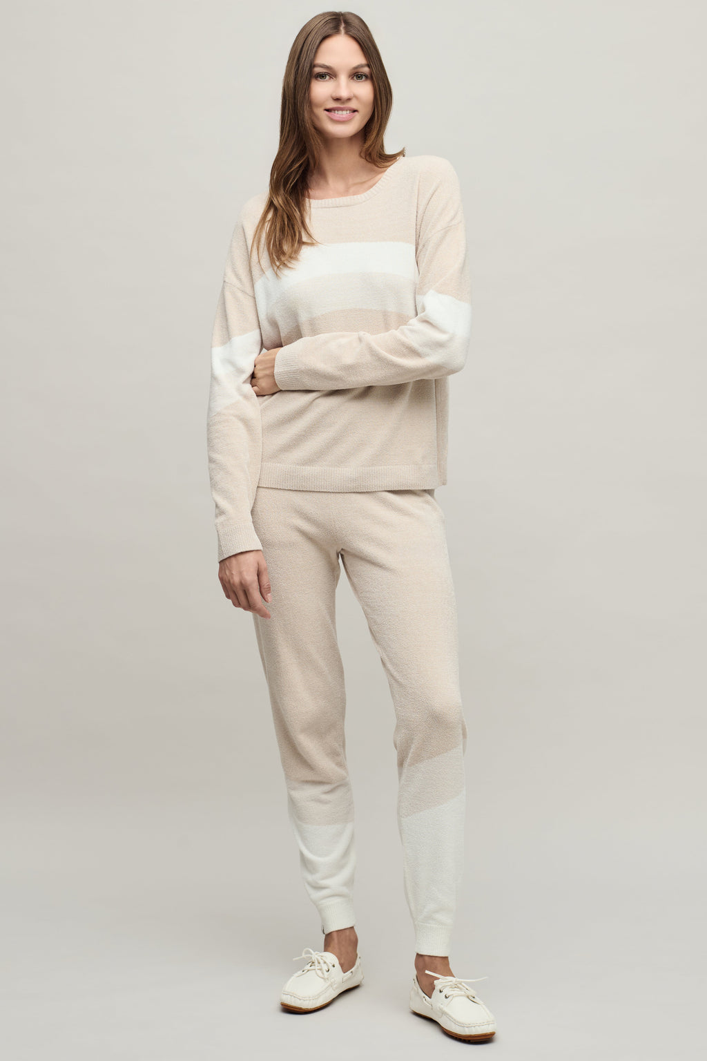CozyChic Ultra Lite® Wavy Colorblock Pullover
