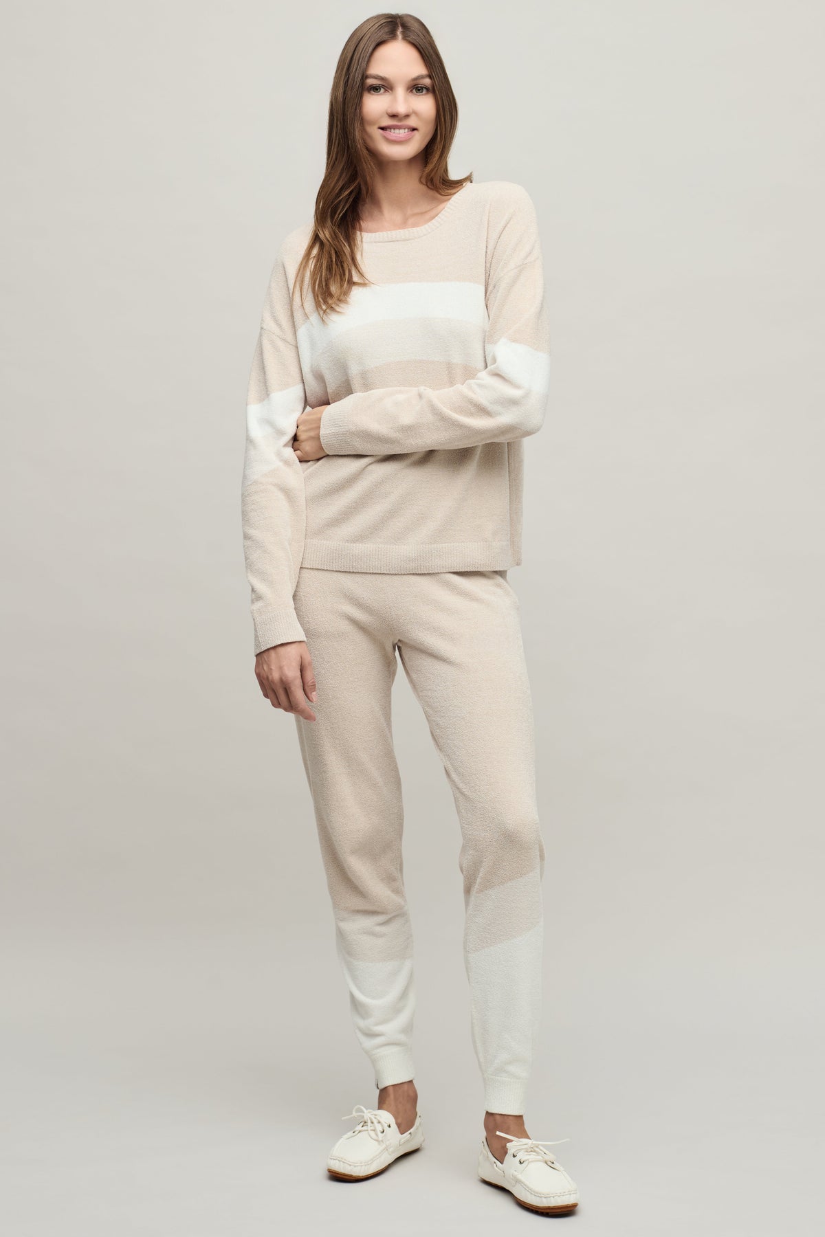 CozyChic Ultra Lite® Wavy Colorblock Pullover