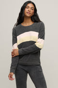 CozyChic Ultra Lite® Wavy Colorblock Pullover