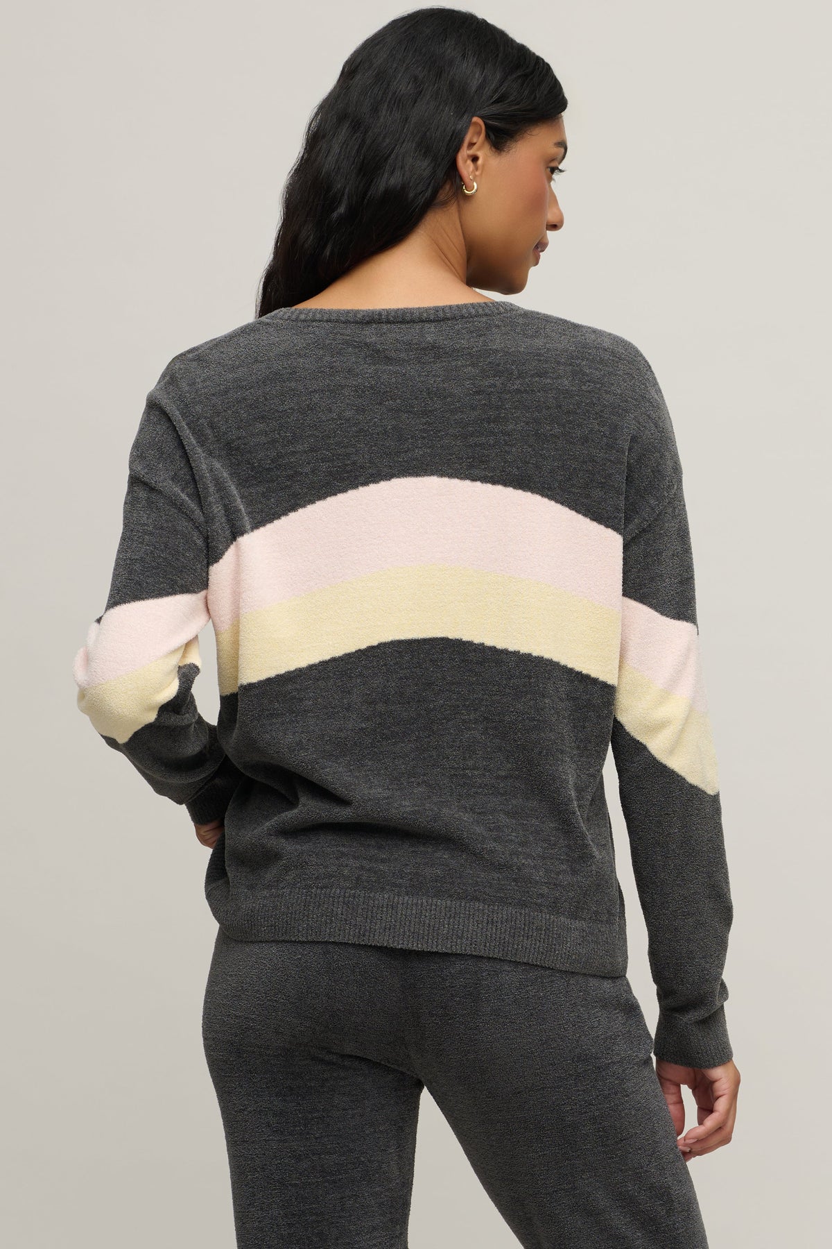 CozyChic Ultra Lite® Wavy Colorblock Pullover